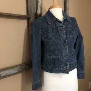 Ann TaylorLoft denim jacket, 8P excellent shape!